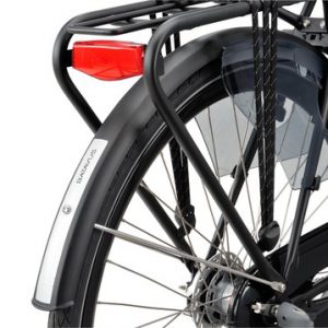 Fiets met versnellingen, Batavus Winner in de kleur zwart