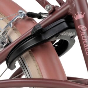 Meisjesfiets in de kleur roze, Batavus Loekie, kinderfiets, 22 inch