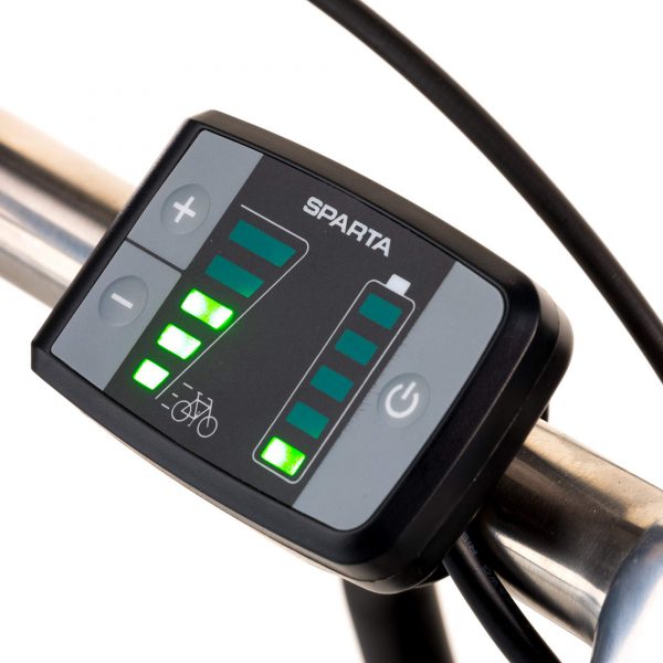 Noorderlicht fietsverhuur – Sparta Regular F7 – display