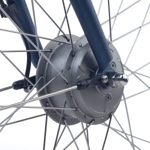 Elektrische fiets, Sparta Regular, met de motor in het voorwiel