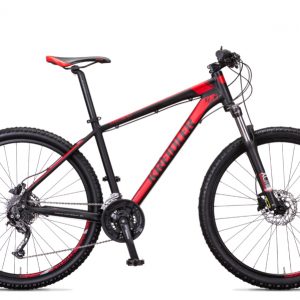 Mountainbike, Kreidler Dice, ATB in de kleur zwart met rood