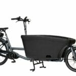 Noorderlicht fietsverhuur – elektrische bakfiets – 600Wh – grey-black